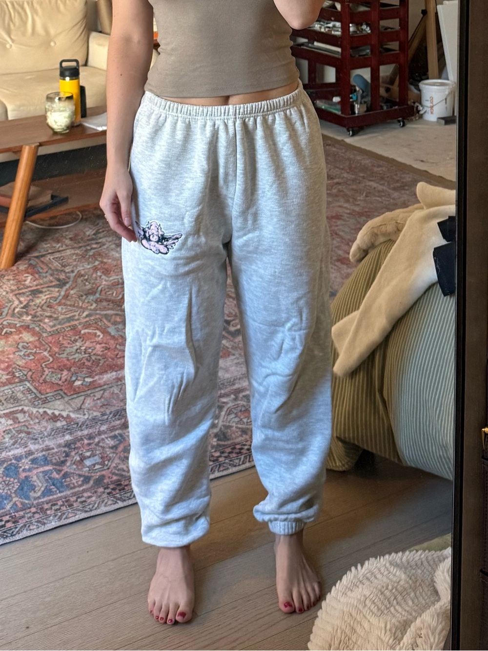 Boys Lie Light Gray Joggers